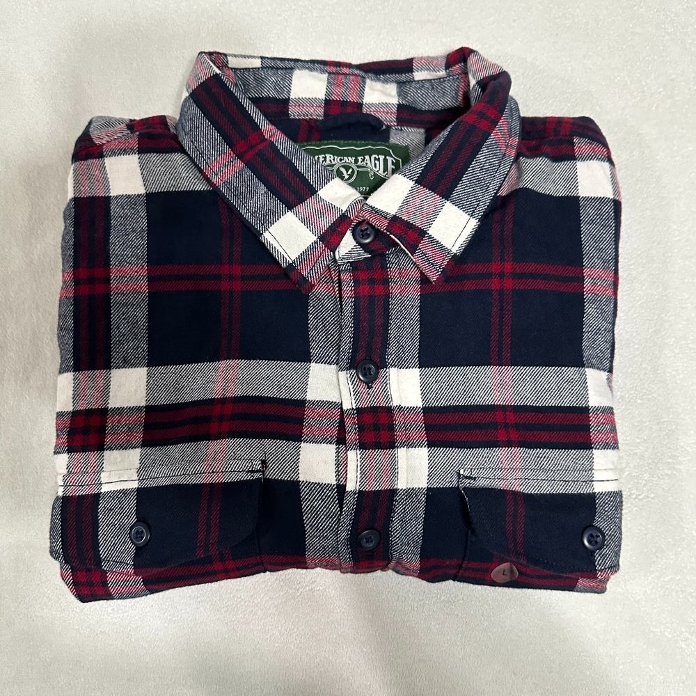 American Eagle Men's Large Flannel